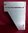 MDH37: Renz-Mauerdurchwurf-Briefkasten Jumbo, 1-teilig, 300er, Tiefe nach Wunsch, weiß, grau oder VA
