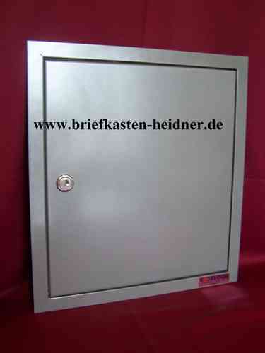 RTH03: Entnahmetür für Mauerdruchwurf Briefkastenanlage 300mm breit, verschiedene Farben