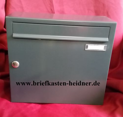 APH139 Knobloch-Aufputz-Briefkasten, Postkasten, Wandbriefkasten 1-tlg. anthrazitgrau RAL7016