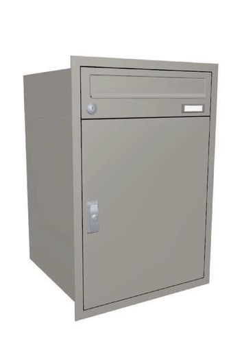 PKH116 Paketbox - Briefkastenanlage, 1-tlg., Unterputzmontage, RAL-Farbauswahl oder Edelstahl